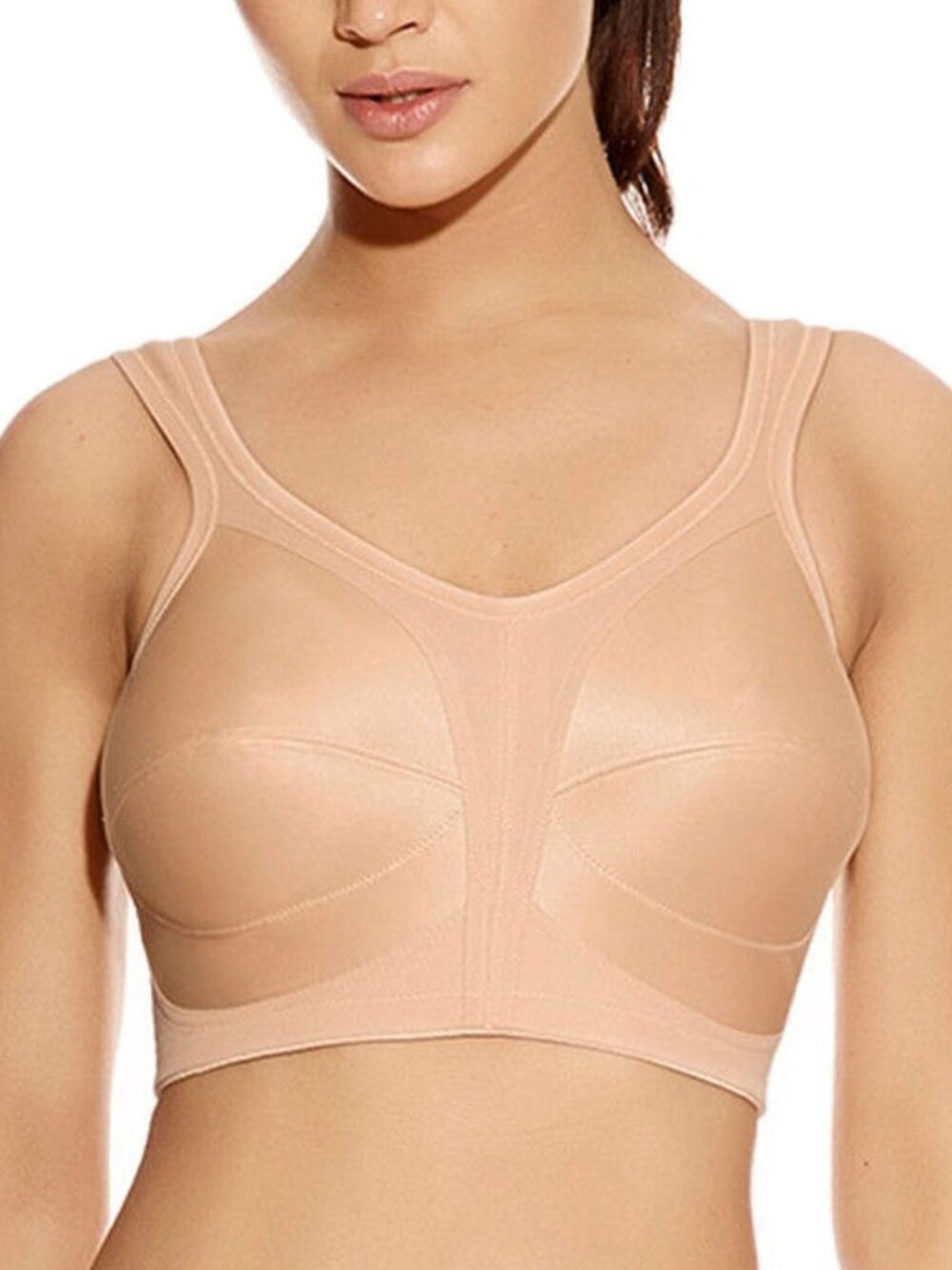 Freya Active Soft Cup High-Impact Sports Bra Nude